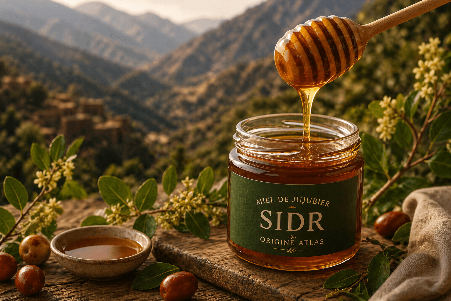 Le miel de jujubier, trésor des montagnes de l'Atlas