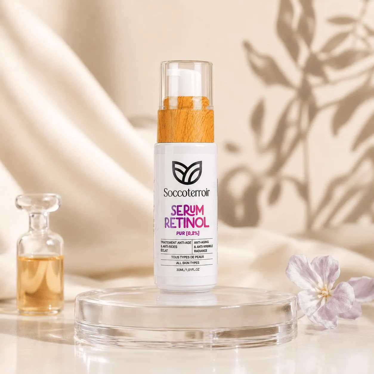 Sérum Rétinol Pur 0,2% – Anti-Âge & Éclat