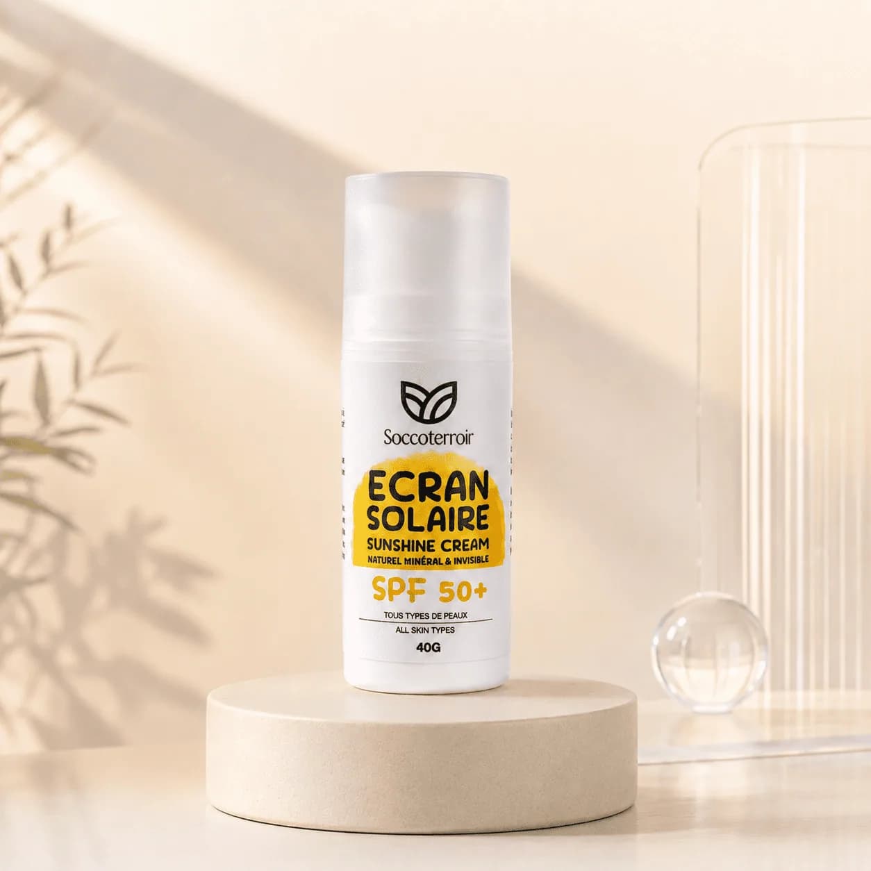 Écran Solaire SPF 50+  Sunshine Cream