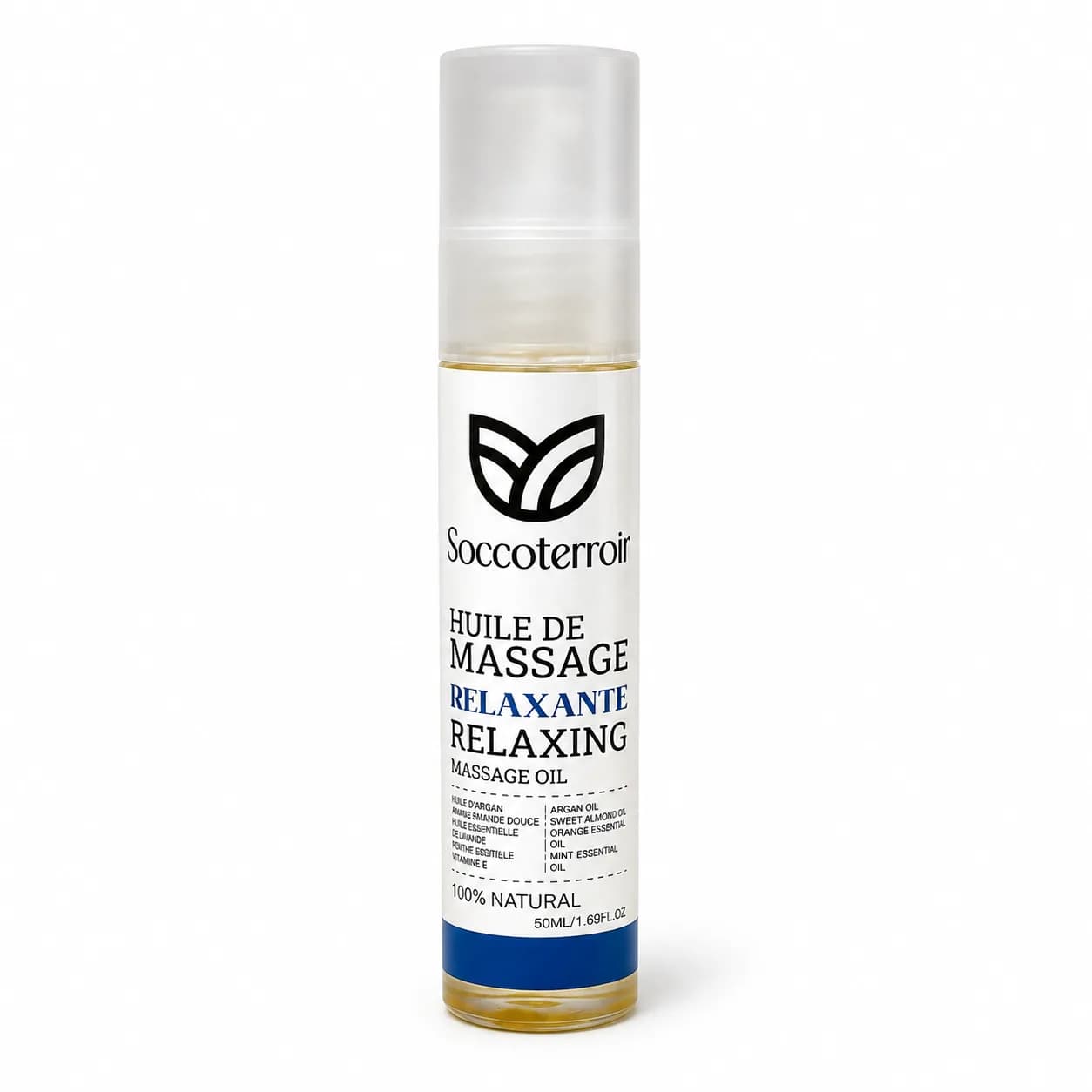 Huile de Massage Relaxante – 50 ml