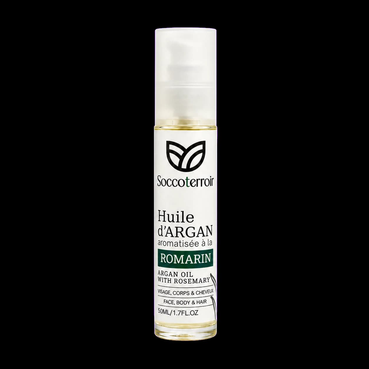 Huile d’Argan au Romarin  – 50 ml