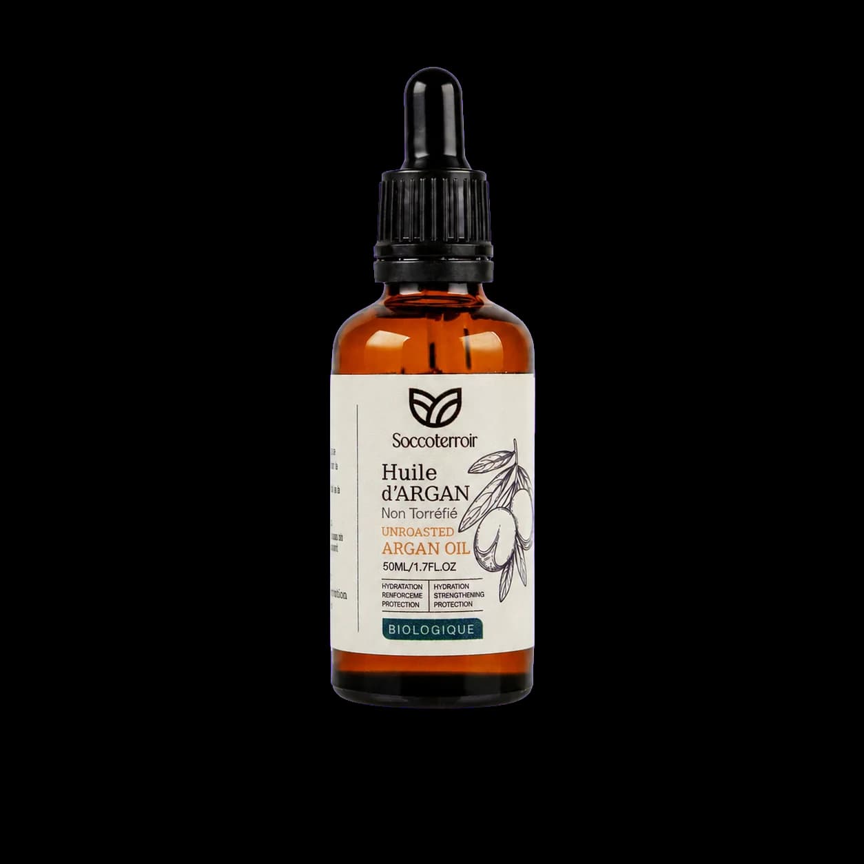 Huile d'Argan Cosmétique Bio – 50 ml