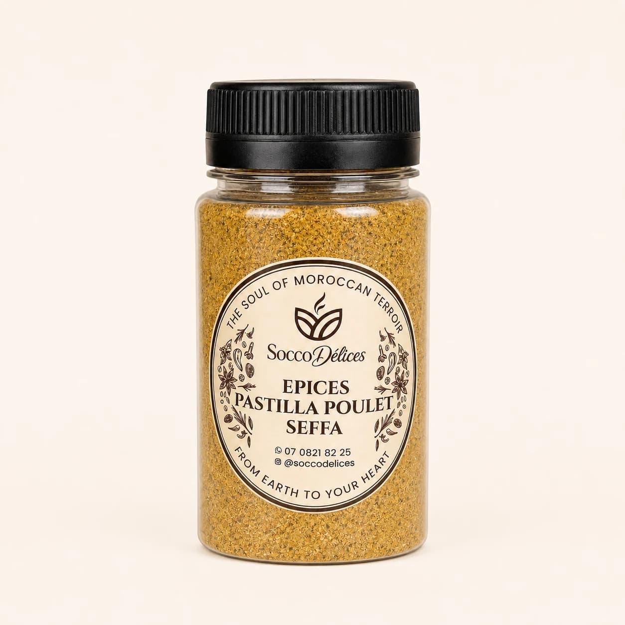 Épices Pastilla, Poulet & Seffa