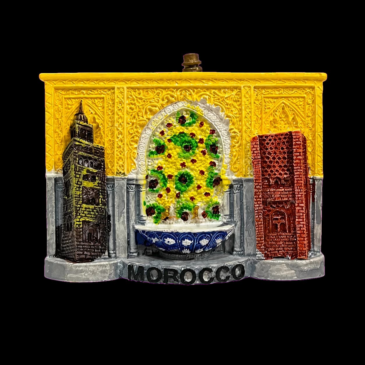 Décoration souvenir Maroc en résine