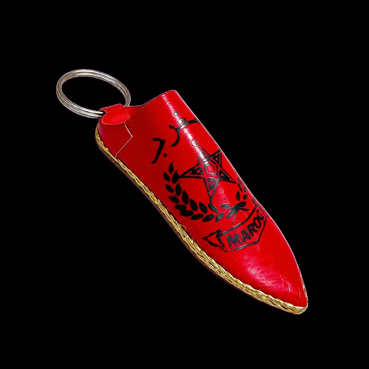 Porte-clés babouche 