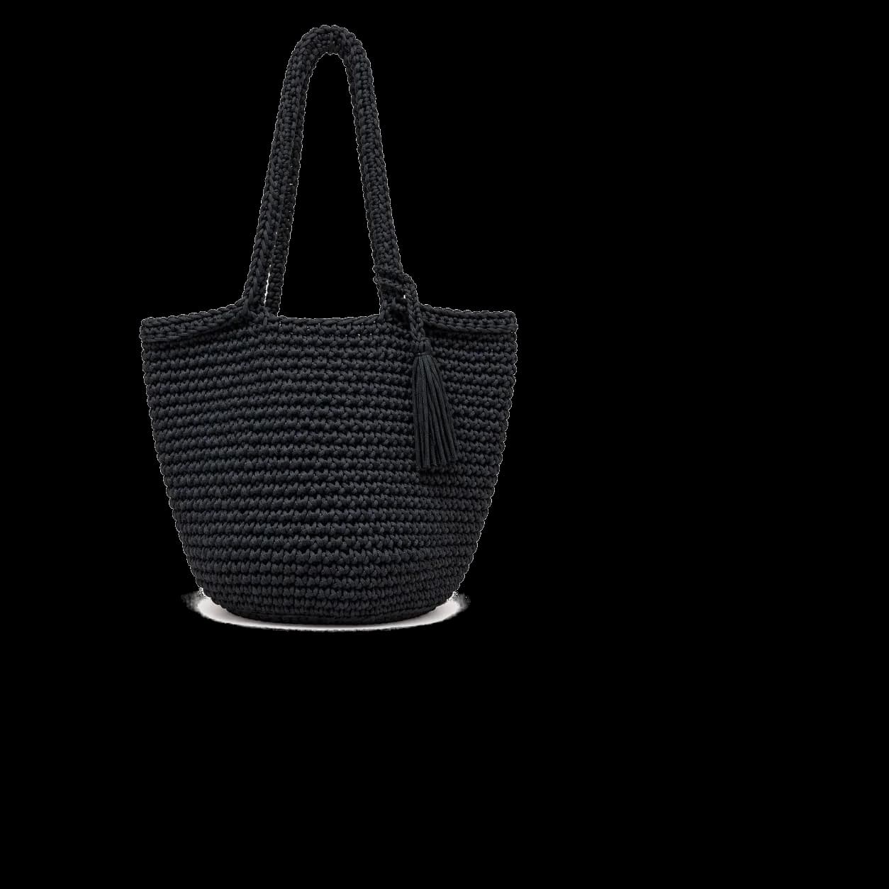 Sac seau en crochet à gland