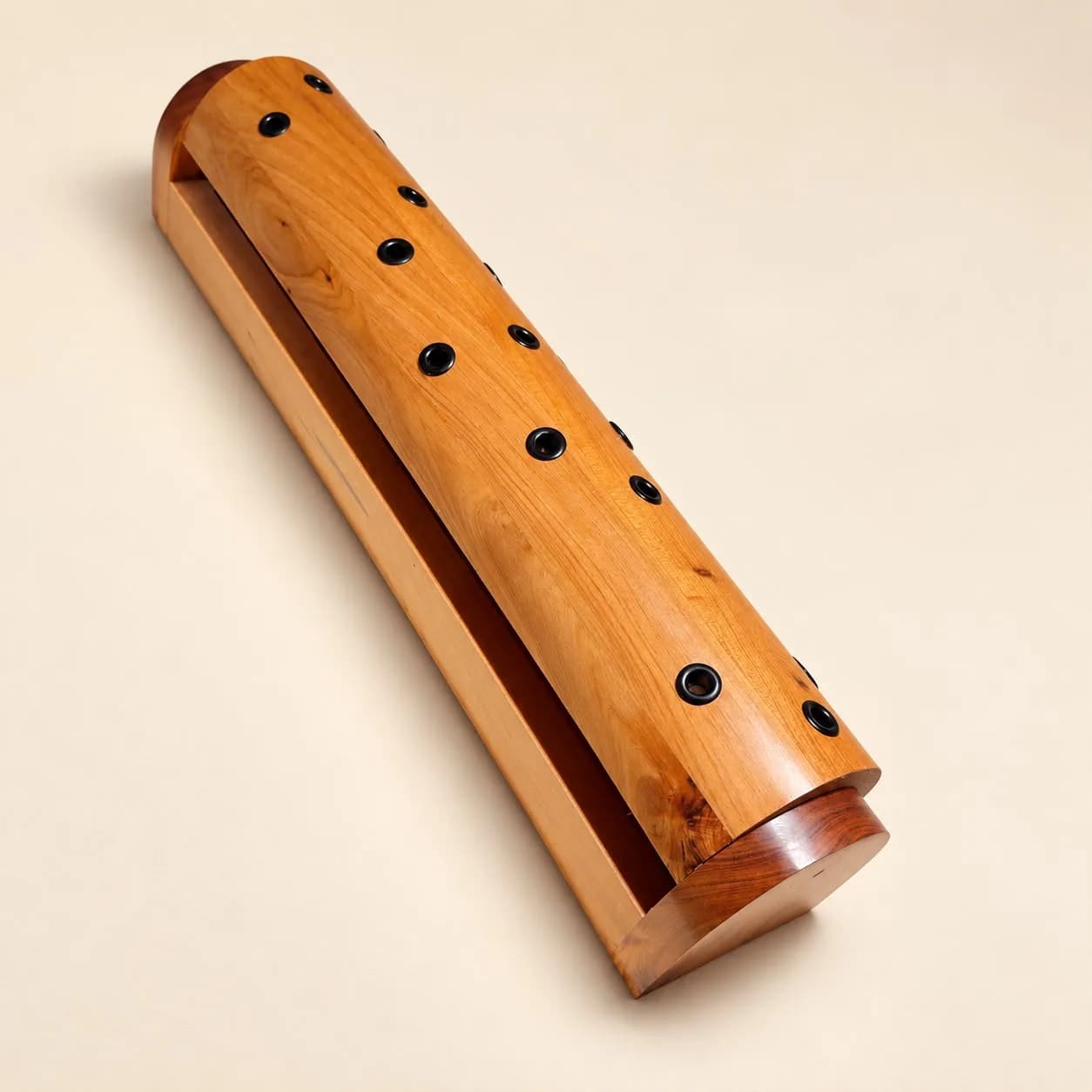 Thuya Incense Stick Burner with Pierced Cover