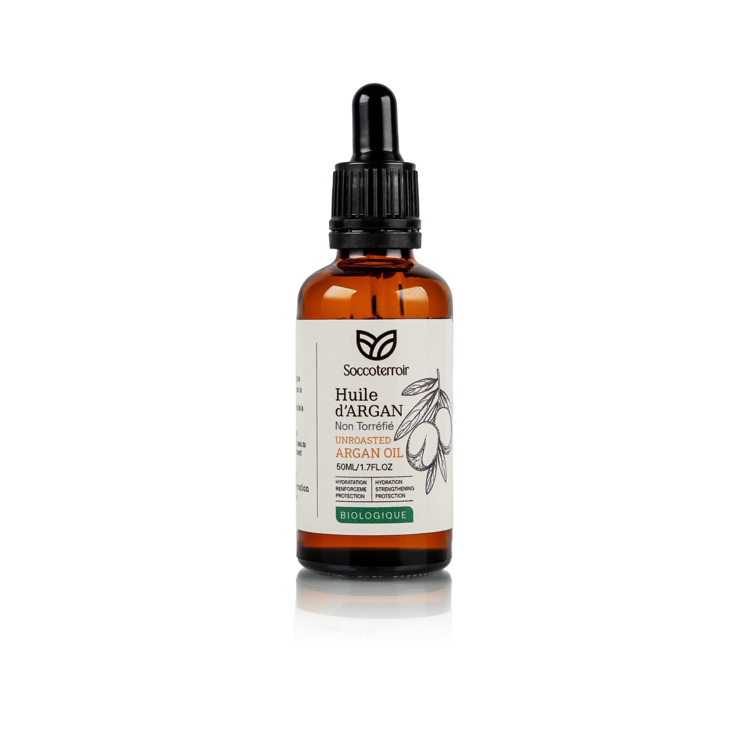 Huile d'Argan Cosmétique Bio – 50 ml