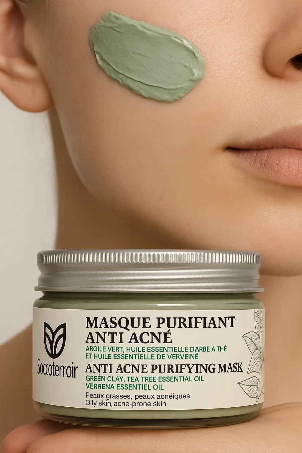 Masque à l'Argile Verte – 140 ml