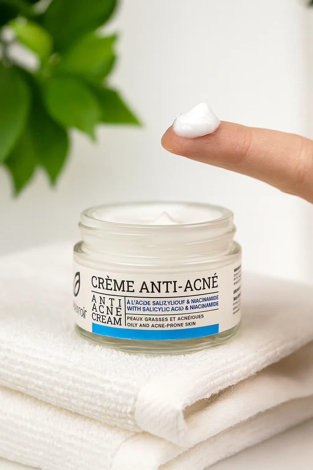 Crème Anti-Acné à l'Acide Salicylique & Niacinamide – 50 ml