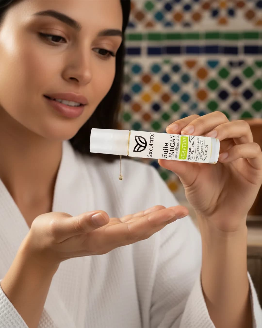 Huile d'Argan à la Verveine – 50 ml