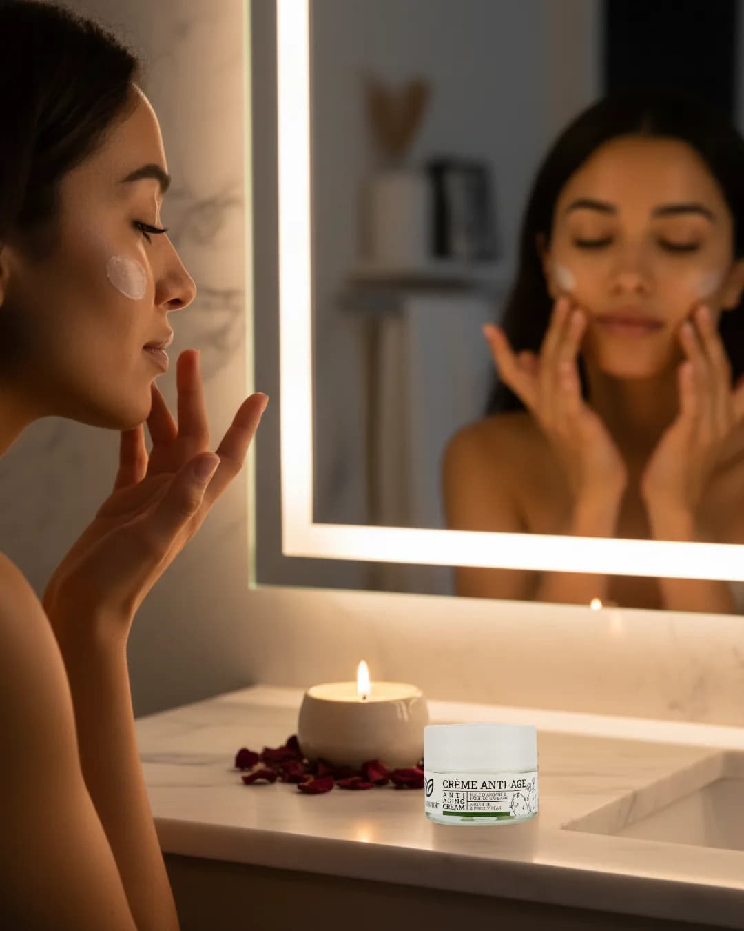 Crème Anti-Âge de Nuit au Niacinamide – 50 ml